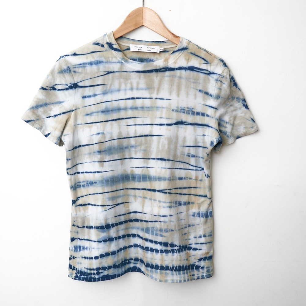 Proenza Schouler White Label tie-dye tshirt